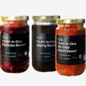 Korean Taste Adventure (Jjajang + Stir-fried Kimchi + Sundubu Sauce)